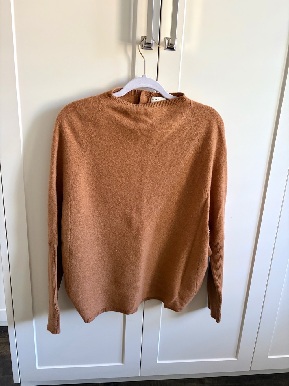 Club Monaco Camel Cashmere Sweater